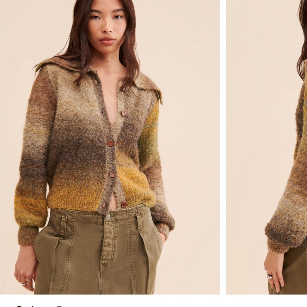 Multicolor Button-Up Cardigan - image 1